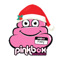Happy Christmas Sticker by pinkboxdoughnuts