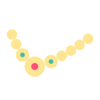 Necklace Sticker by BOOKR Kids