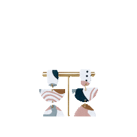 shopclayandbloom fashion handmade jewelry earrings Sticker
