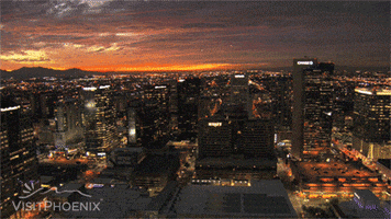VisitPhoenix arizona phoenix skyline visit phoenix GIF