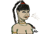 Mood Woman Sticker