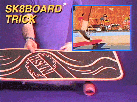 skateboard infomercial GIF by GIFt Delivery