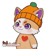 Love You Heart Sticker by Debellum
