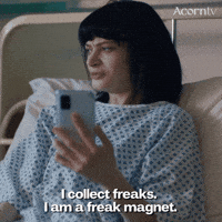 Freak GIF by Acorn TV