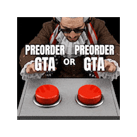 Preordering Red Button Sticker