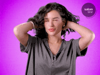 salonline reaction hot cute pretty GIF