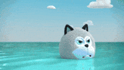 Ocean Swimming GIF by HangryPetz