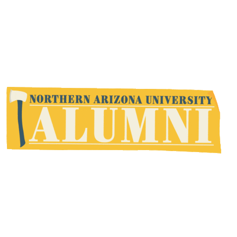 Northern Arizona University School Sticker by NAU Social