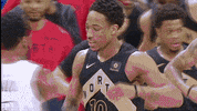 nba playoffs hug GIF by NBA