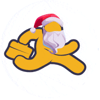 Santa Sticker by AdresGezgini