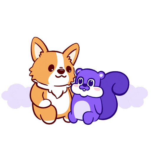 Happy I Love You Sticker by Holler Studios
