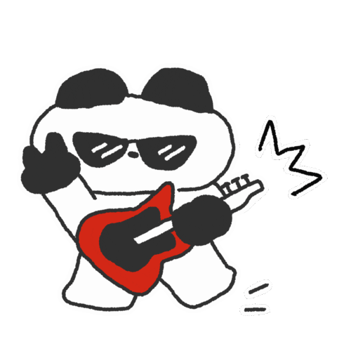 Dance Bear Sticker