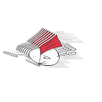 PizpiretArts egg eggs volar huevo Sticker