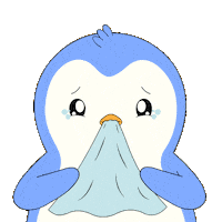 Sad Oh No Sticker by Pudgy Penguins