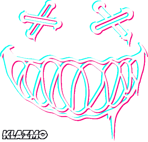 Creepy Sticker by Klazmo