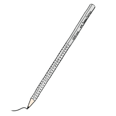 Pencil Sticker by Faber-Castell
