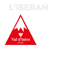 altitude iseran Sticker by Val d'Isère