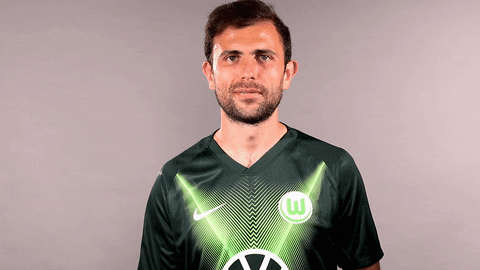 Admir Mehmedi Reaction GIF by VfL Wolfsburg