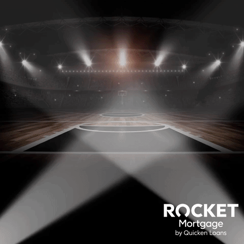 quicken loans basketball GIF by Rocket Mortgage by Quicken Loans