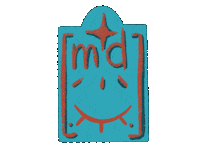 Logo Md Sticker