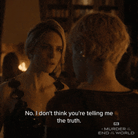 Lying Brit Marling GIF by FX Networks