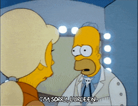Sad Season 3 GIF by The Simpsons
