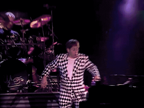 Concert Piano GIF by Elton John