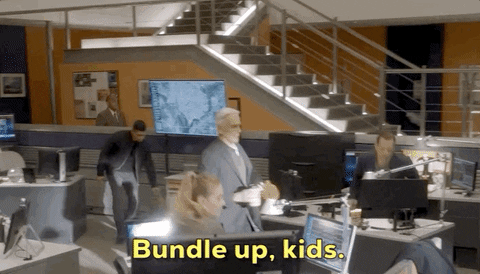Bundle Up Tv Show GIF by CBS