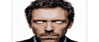 Dr House Stare Sticker
