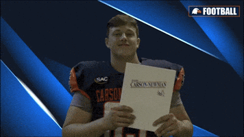 Kiss GIF by Carson-Newman Athletics
