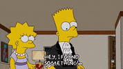 excited bart simpson GIF