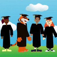 Rit Tigers Congrats GIF by Rochester Institute of Technology