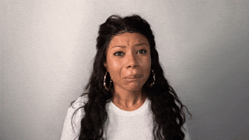 ShalitaGrant reaction crying cry monday GIF