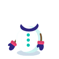 Christmas Snow Sticker