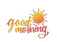 Good Morning Summer Sticker