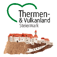 thermen_vulkanland castle steiermark burg styria Sticker