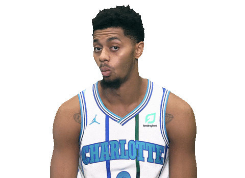 happy willy hernangomez Sticker by Charlotte Hornets