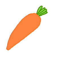 Orange Cooking Sticker