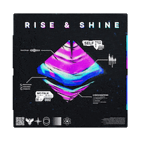 mofalk shine spinning rise mo Sticker