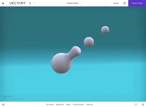 art render GIF by vectary