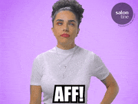 salonline girl bored youtuber nervous GIF
