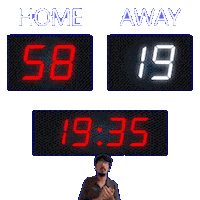 19 Away Sticker
