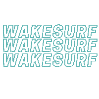 Surf Surfing Sticker by WAKEMUSTERS