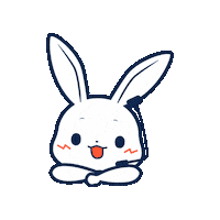 うさぎ Sticker by BEAUTY GARAGE