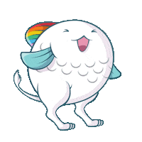 Happy Rainbow Sticker by Pridecommunity.co