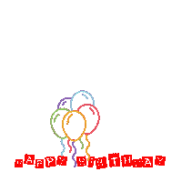 Celebrate Happy Birthday Sticker