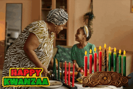 Celebrating Kwanzaa GIF