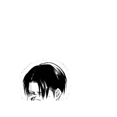 Black And White Drinking Sticker