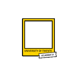 Geslaagd Classof21 Sticker by University of Twente