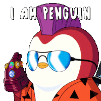Snapping I Am Sticker by Pudgy Penguins